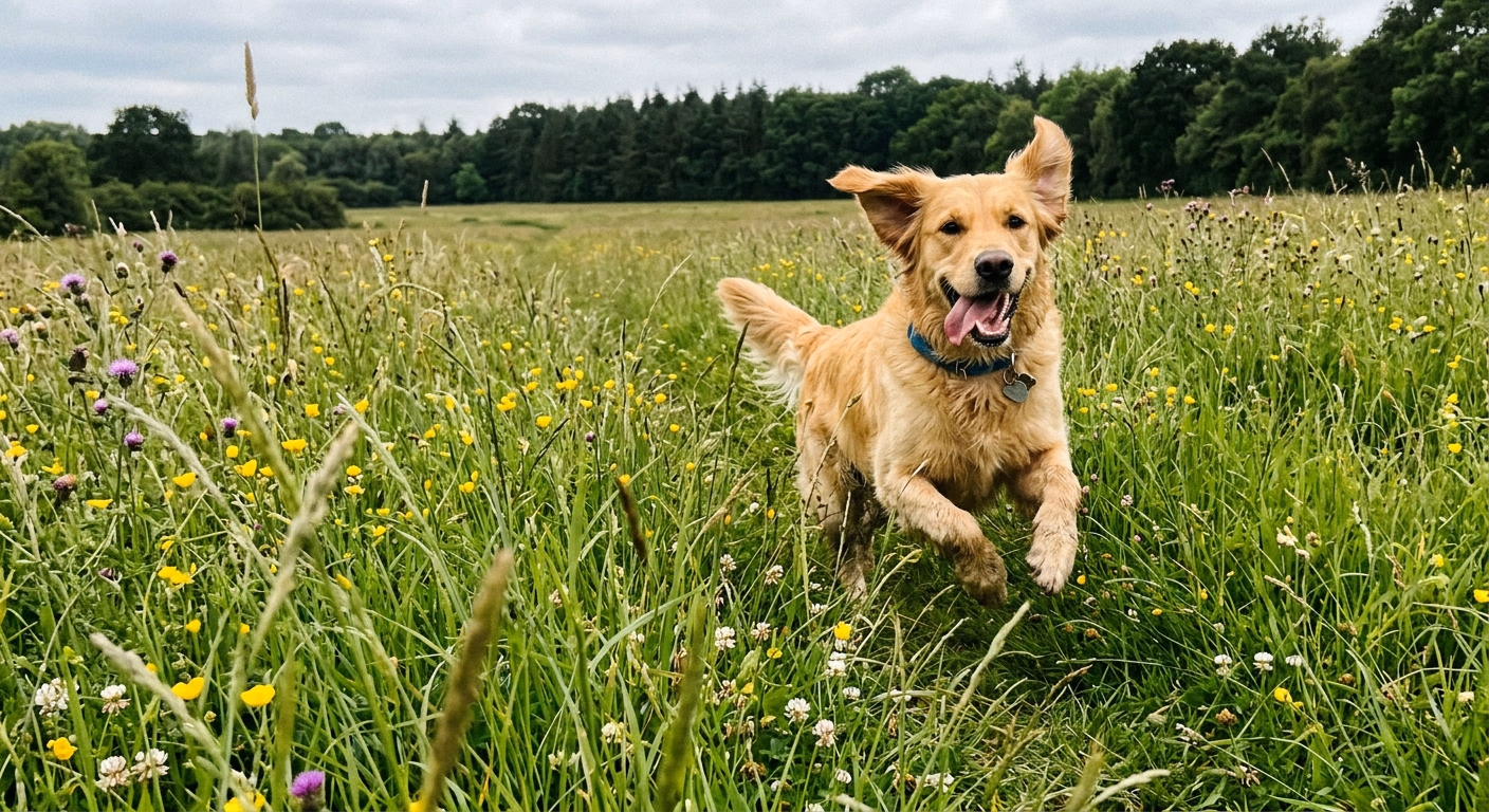 Bo — glücklich im Wald, ohne Zecken
