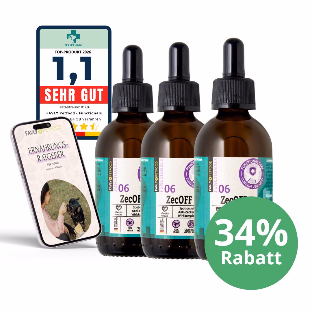 FAVLY ZecOFF — 3 Pipetten für den ganzen Sommer